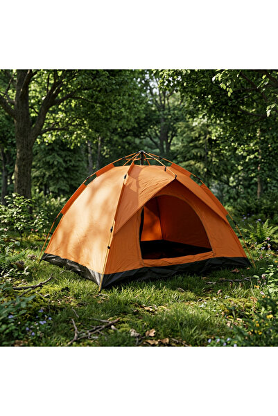 Lic LifeInCamp Kamp Çadırı - 4 Kişilik Kamp Çadırı - Tam Otomatik Kamp Çadırı...