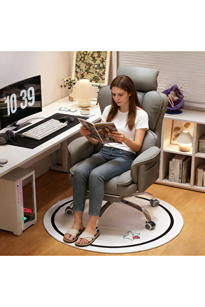 HI-FINE Cloud Comfort Executive Office Chair with Footrest, Ergonomic Reclini...