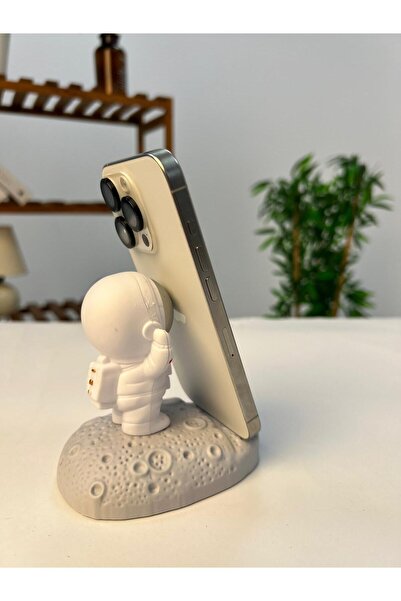 FAVORA Gri Astronot Telefon Tutacağı Model C