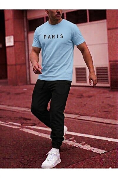 SILATU Paris Printed Tracksuit T-Shirt Set