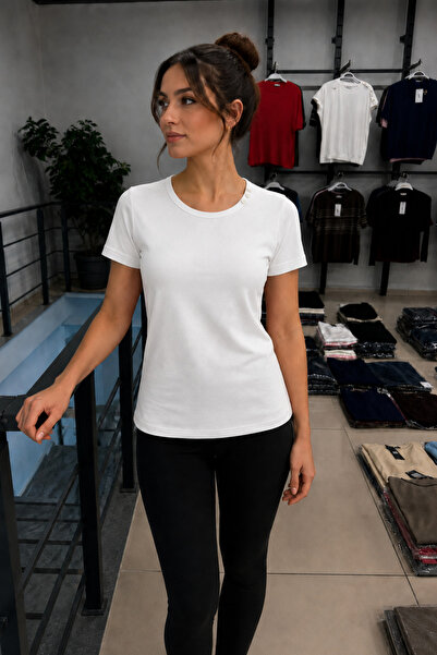 QYA Clothing TRICOU BASIC 100% BUMBAC CU FORMĂ LARGĂ