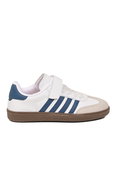 AYK'S White-Turquoise Lightweight Children's Sports Shoes 753 F