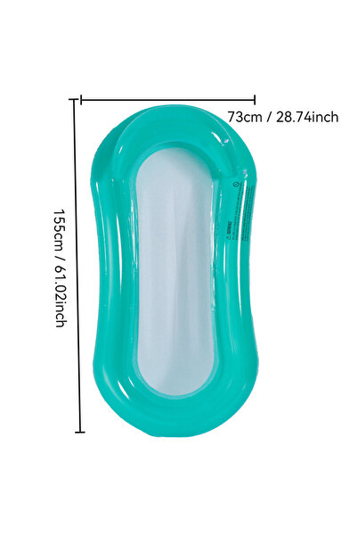 Choice1 AS Inflatable Floating Row Cooling mesh Seat Water Floating Bed Float...