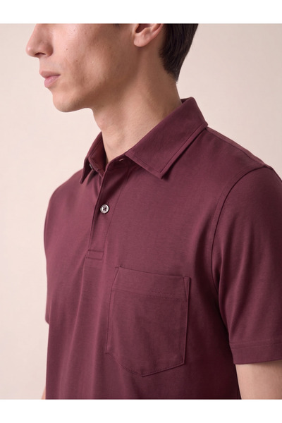 Lanze High Quality 100% Cotton Men's Polo Collar T-Shirt