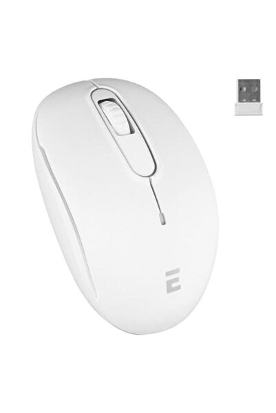 Everest SMW-666 Usb Beyaz 2.4Ghz Optik Wireless Mouse 1500Dpı