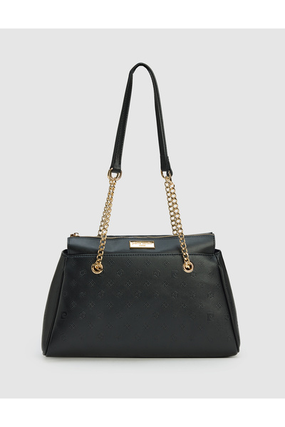 Pierre Cardin Μαύρη τσάντα χιαστί 50334311-VR046