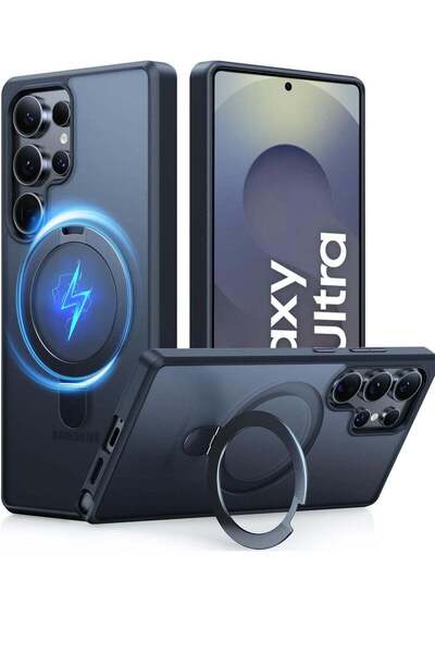 YoYoTech Magnetic KickStand for Samsung Galaxy S25 Ultra Case [16FT Drop Prot...