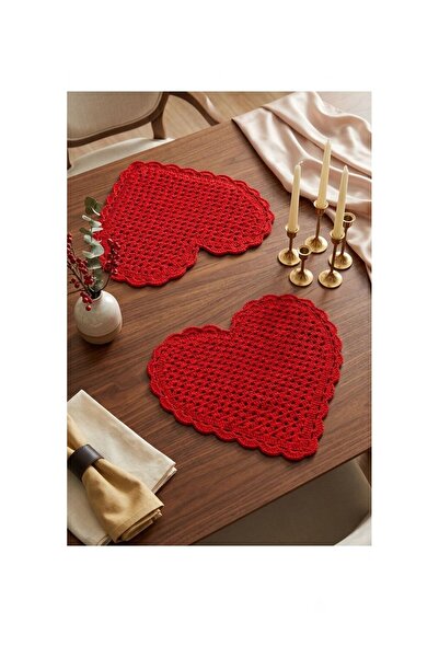 Walora Love Collection 2'li El Yapımı Dantel Supla Seti - El Yapımı Dekoratif...