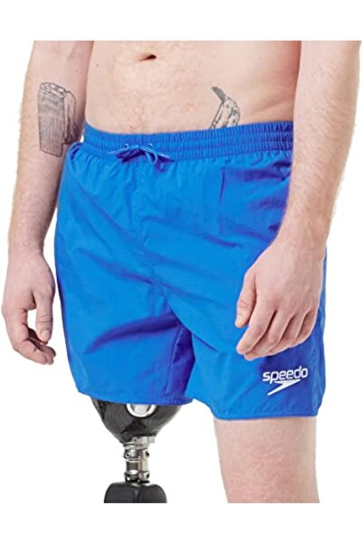 SPEEDO شورت سباحة من إيسنشيالز مقاس 16 بوصة، تصميم مريح، طراز كلاسيكي، خصر بر...