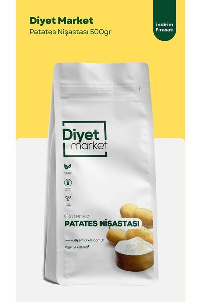 500 Gr Glutensiz Patates Nişastası - Doğal & Katkısız