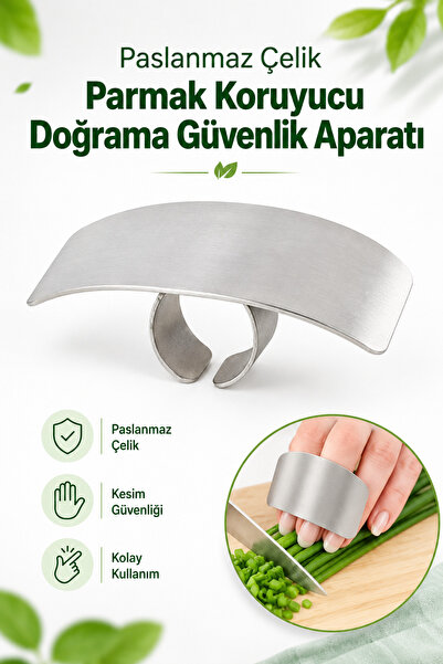 Yenilig Paslanmaz Çelik Parmak Koruyucu Doğrama Güvenlik Aparatı – Sebze, Mey...