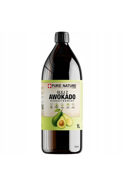 CHOSA Ulei de Avocado, Pure , 1l, Presat la Rece, Nerafinat, pentru Păr, Corp...