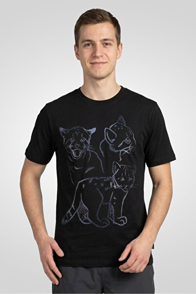 Puma Men Sportswear Fit Short Sleeve Outdoor T-Shirt, Black
