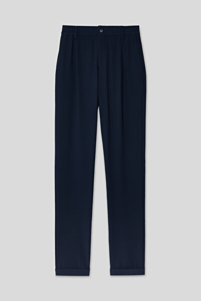 Twn Relaxed Fit Navy Blue Jogger Pants