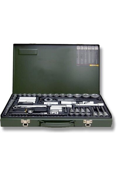 Proxxon Trusa chei tubulare 1/4" si 1/2", 86 buc