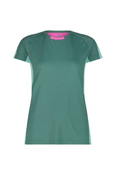 CMP Tricou de damă Trail 32C6236-Verde-D36