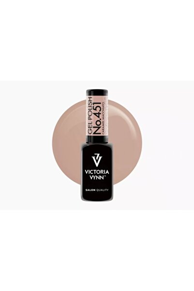 VICTORIA VYNN Ημιμόνιμο βερνίκι νυχιών Gel Polish 451 Καραμέλ Μακιάτο
