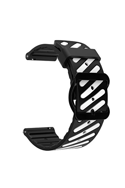 Dexmon Samsung Galaxy Watch 3 S3 Frontier 46mm 45mm Uyumlu Silikon Hibrit Çif...