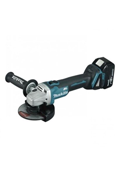 Makita DGA504RTJ Angle Grinder Set, 125 mm, 18 V, 2x 5.0 Ah Li-Ion Batteries,...
