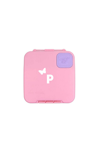TINY WHEEL Mile Magic Box - Pink - Decorated with Letter P