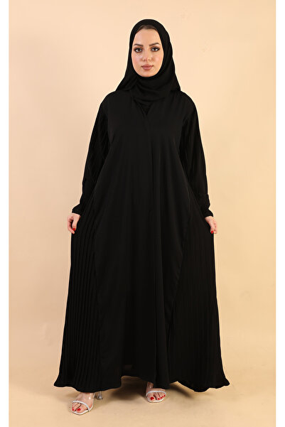 Stylish Fashion عباية من ستايلش فاشن لف باللون الأسود