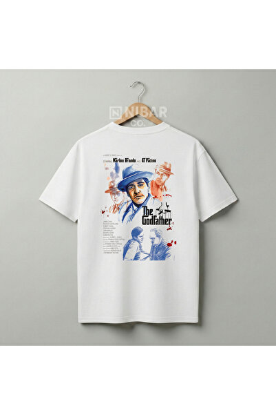 Grafftee Clothing Tricou unisex premium din bumbac 100% cu imprimeu The Godfa...