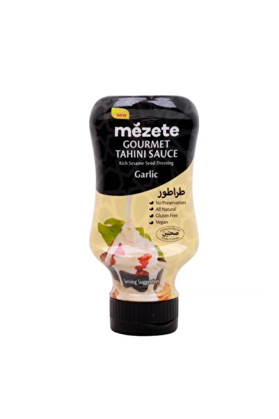 MEZETE Tahini Sauce Garlic 315g X 8