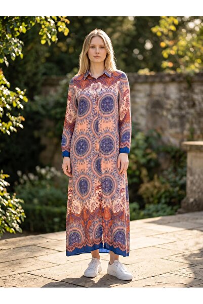 VETRE Women's Plus Size Viscose Long Dress