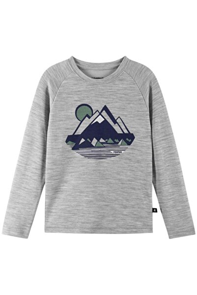 Reima Children's shirt Viisas-Grey-140 cm