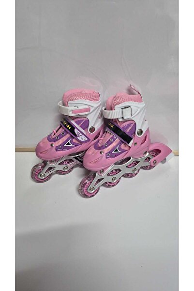 30-33 PEMBE AYARLANABİLİR IŞIKLI PATEN