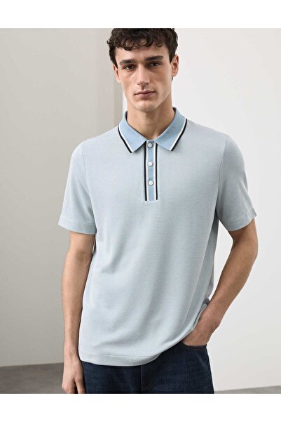 Marks & Spencer Modal Karışımlı Polo Yaka T-shirt