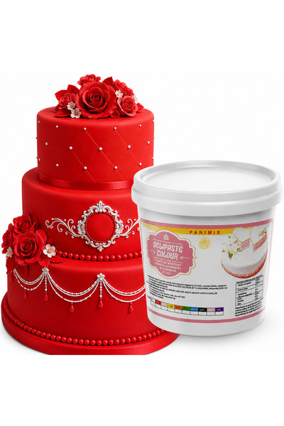 Creative Delice Pasta de zahăr Delipaste – Rosie 1kg