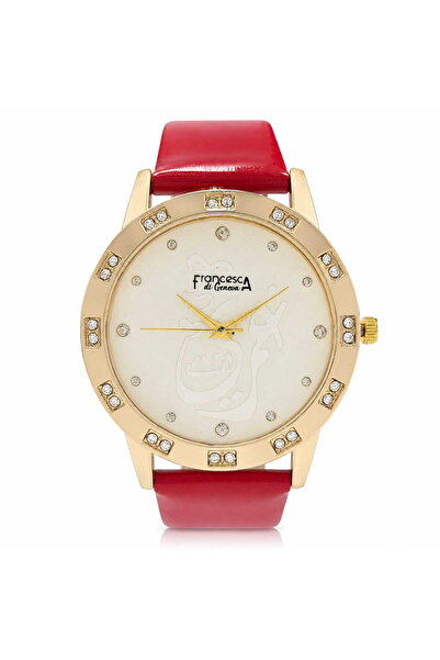 Watch Ceas dama, Casual, Francesca di Geneva, Rosu, FF263