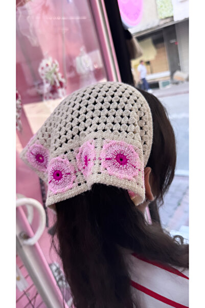 iky aksesuar Bohemian Floral Bandana