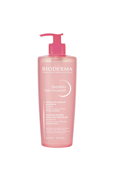 Bioderma Sensibio gel spumant calmant și hidratant, 500 ml