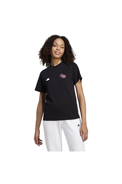 adidas Tricou de damă cu mânecă scurtă: Tricou grafic House of Tiro XS