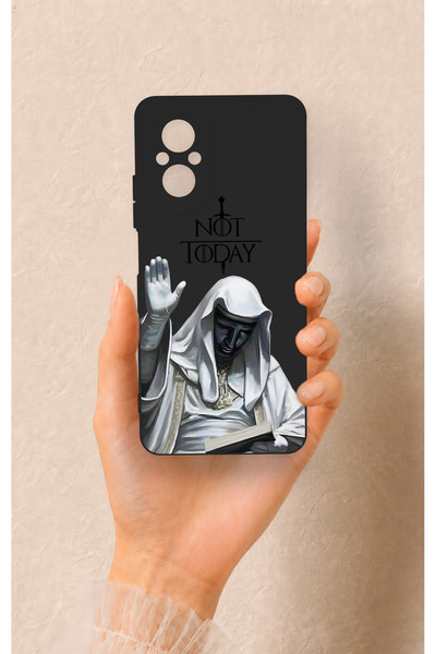 Vip Case Realme 12 Lite Uyumlu Not Today Desenli Silikon Kılıf