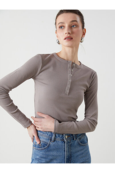 LC Waikiki Sparkling Choices from Shining Store Zero Roba Collar Textured Wom...