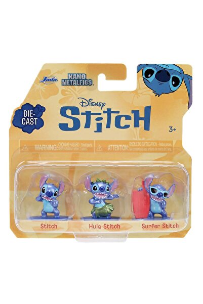 Jada Set 3 figurine, Jada, Disney Stitch, 4 cm
