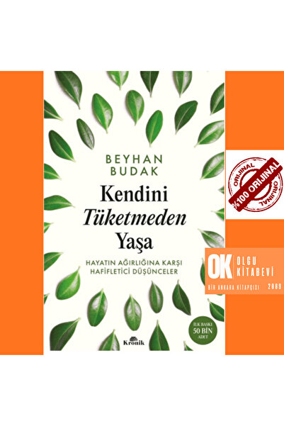 Kronik Kitap Kendini Tüketmeden Yaşa ( Hayatın Ağırlığına Karşı Hafifletici D...