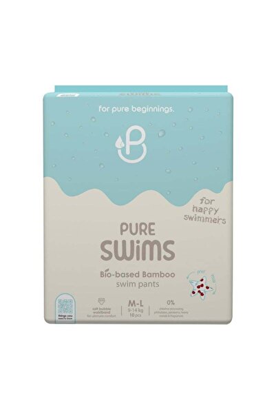 PUREBORN PURE SWIM PANT M-L 10'S: 7518