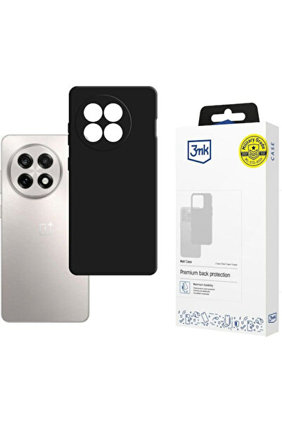 3MK Ματ Πίσω Κάλυμμα Σιλικόνης 1.2mm Μαύρο (OnePlus 13R)