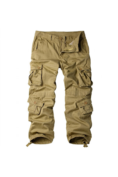 OEM Siyecaoo Pantaloni Cargo Bărbătești Tip Bojówki, Din Bumbac Respirabili, ...