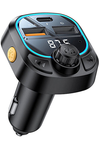Yesido Πομπός FM αυτοκινήτου με Bluetooth