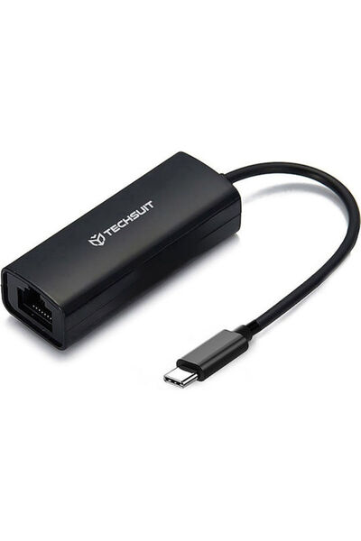 Techsuit Προσαρμογέας Ethernet Netlink Ac20 Type-C Αρσενικό σε Θηλυκή Θύρα LA...