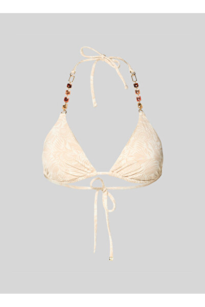 Guess Bej Kadın Desenli Bikini Üst E6GJ03KC692-PMIS