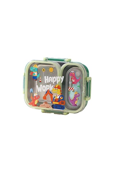 Vagon Lunch Box Stainless Steel Lunchbox Vgn-7163 (Mixed Color 1 Piece)