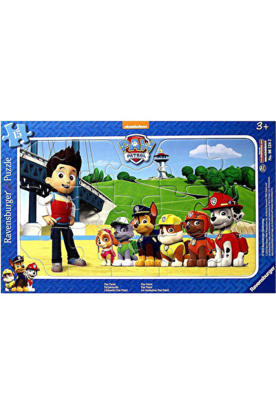 RAVENSBURGER Παιδικό Παζλ Paw Patrol για 3+ ετών 15 τεμάχια