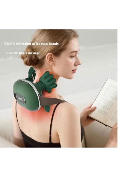 Generica Pernă de Masaj Electrică | Shiatsu | Căldură Infraroșu | Pentru Gât,...