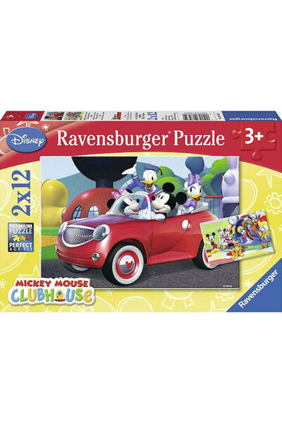 RAVENSBURGER Παιδικό Παζλ Μίκυ, Μίνι & Φίλοι για 3+ Ετών 24 τεμάχια